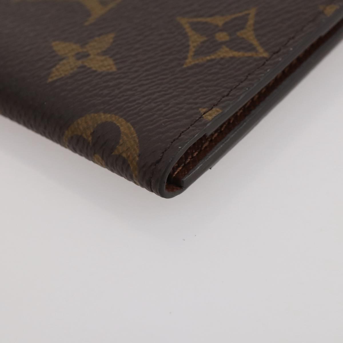 LOUIS VUITTON Monogram Organizer De Poch Card Case M61732 LV Auth 204776V