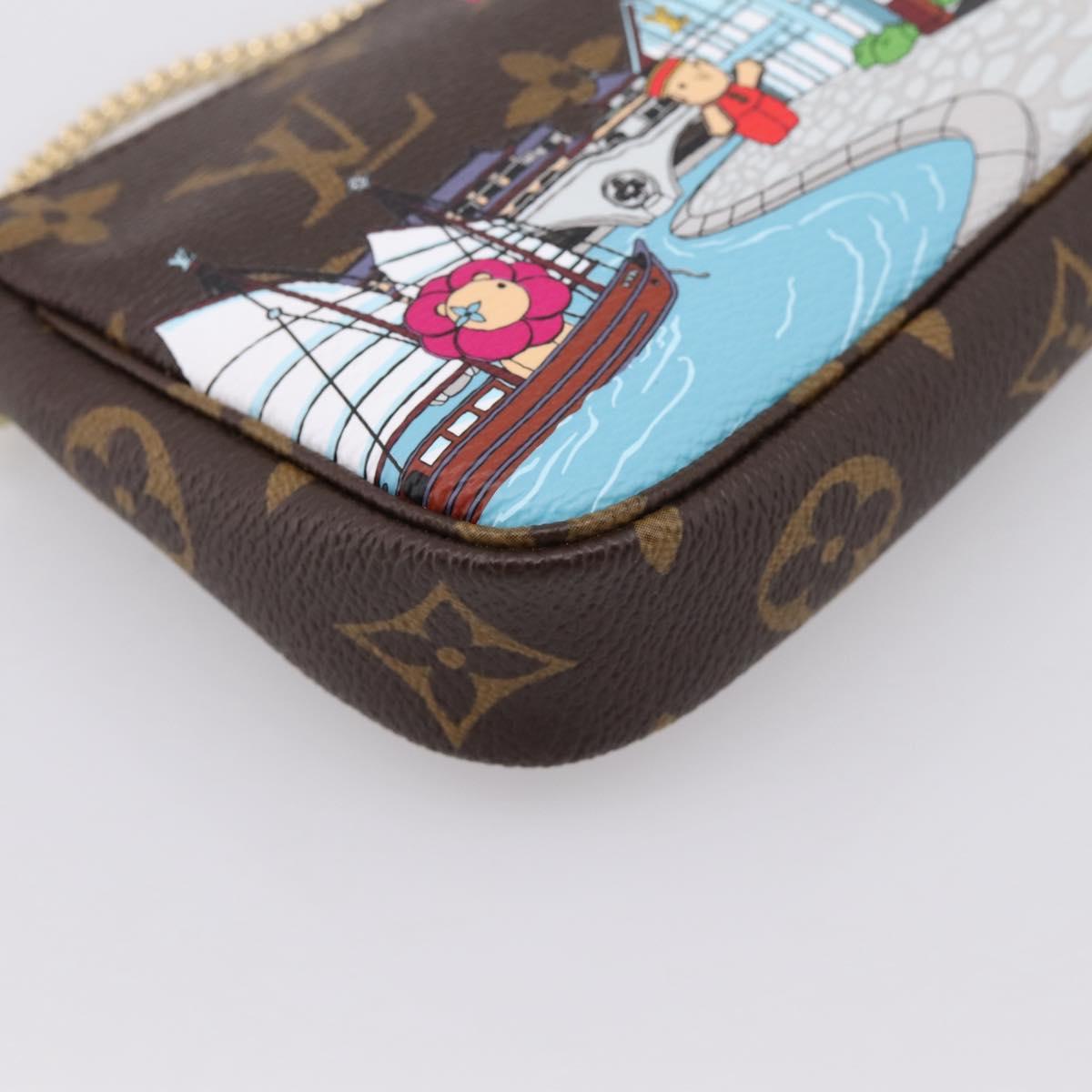 LOUIS VUITTON Monogram Vivienne Mini Pochette Accessoires Pouch LV Auth 204777M