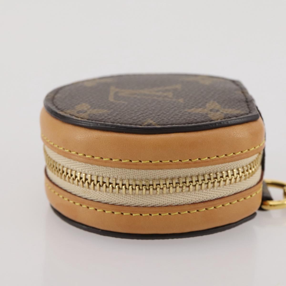 LOUIS VUITTON Monogram Etui Earphone Case GI0495 LV Auth 204778M