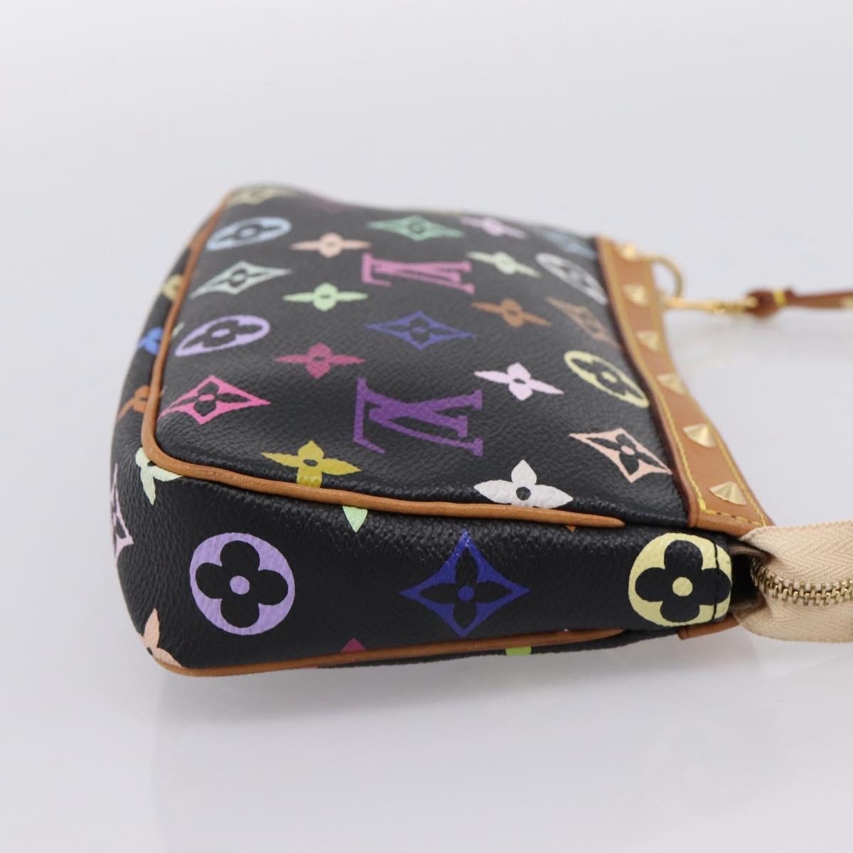 LOUIS VUITTON Monogram Multicolor Pochette Accessoires M92648 Auth 204780SAV