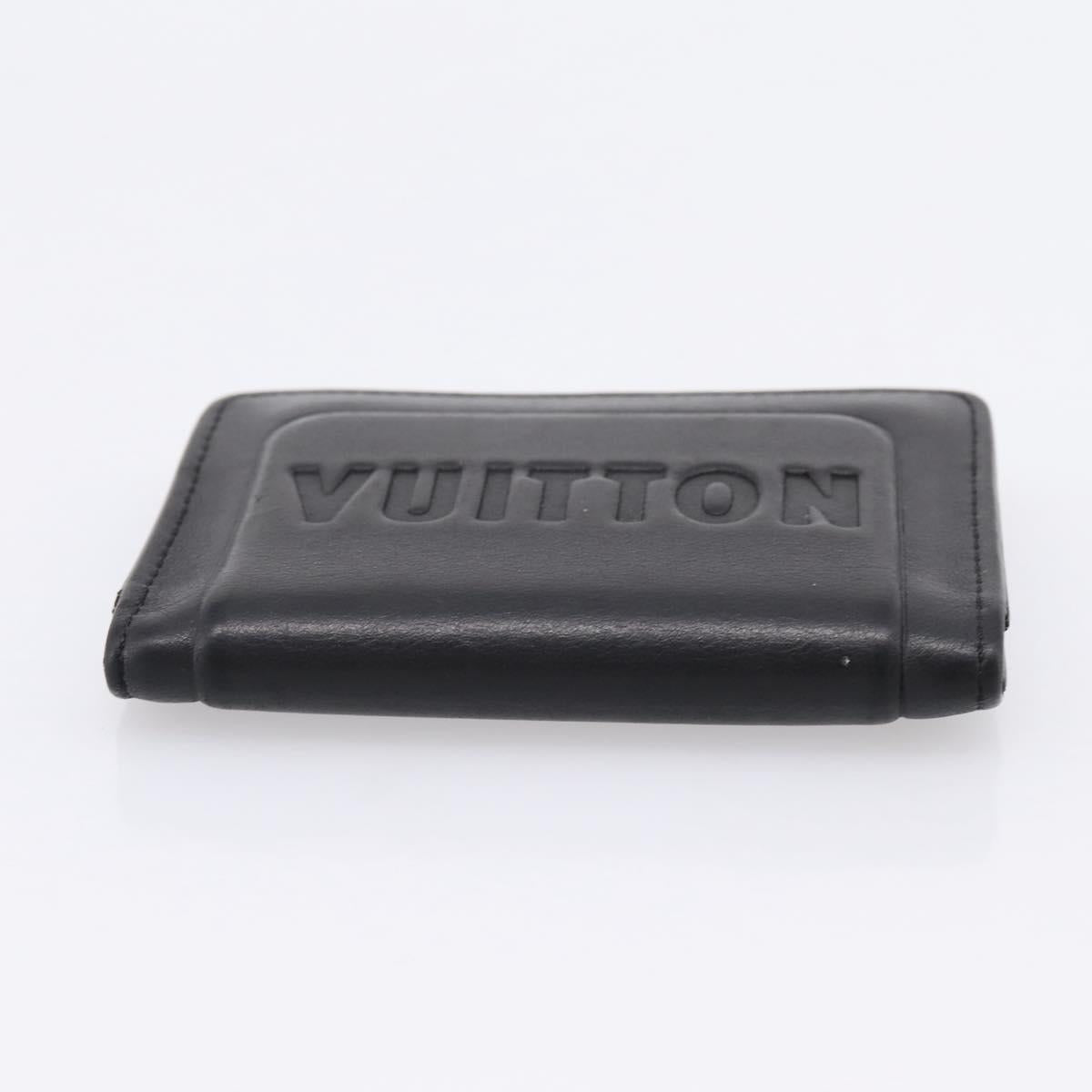 LOUIS VUITTON Infinity Organizer De Poch Card Case Leather M63251 Auth 204791A
