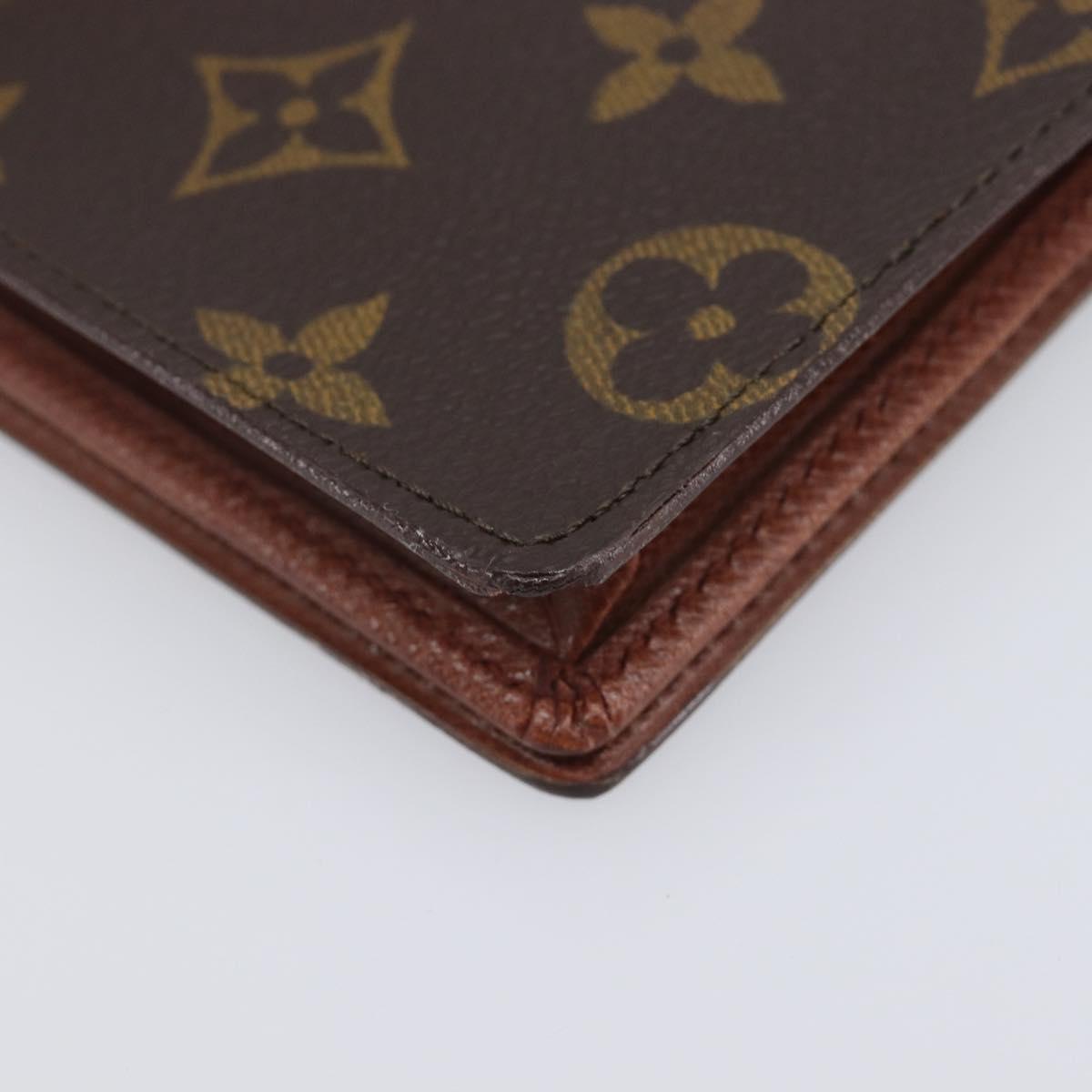 LOUIS VUITTON Monogram Porto Cartes Credit Billfold M60825 LV Auth 204793