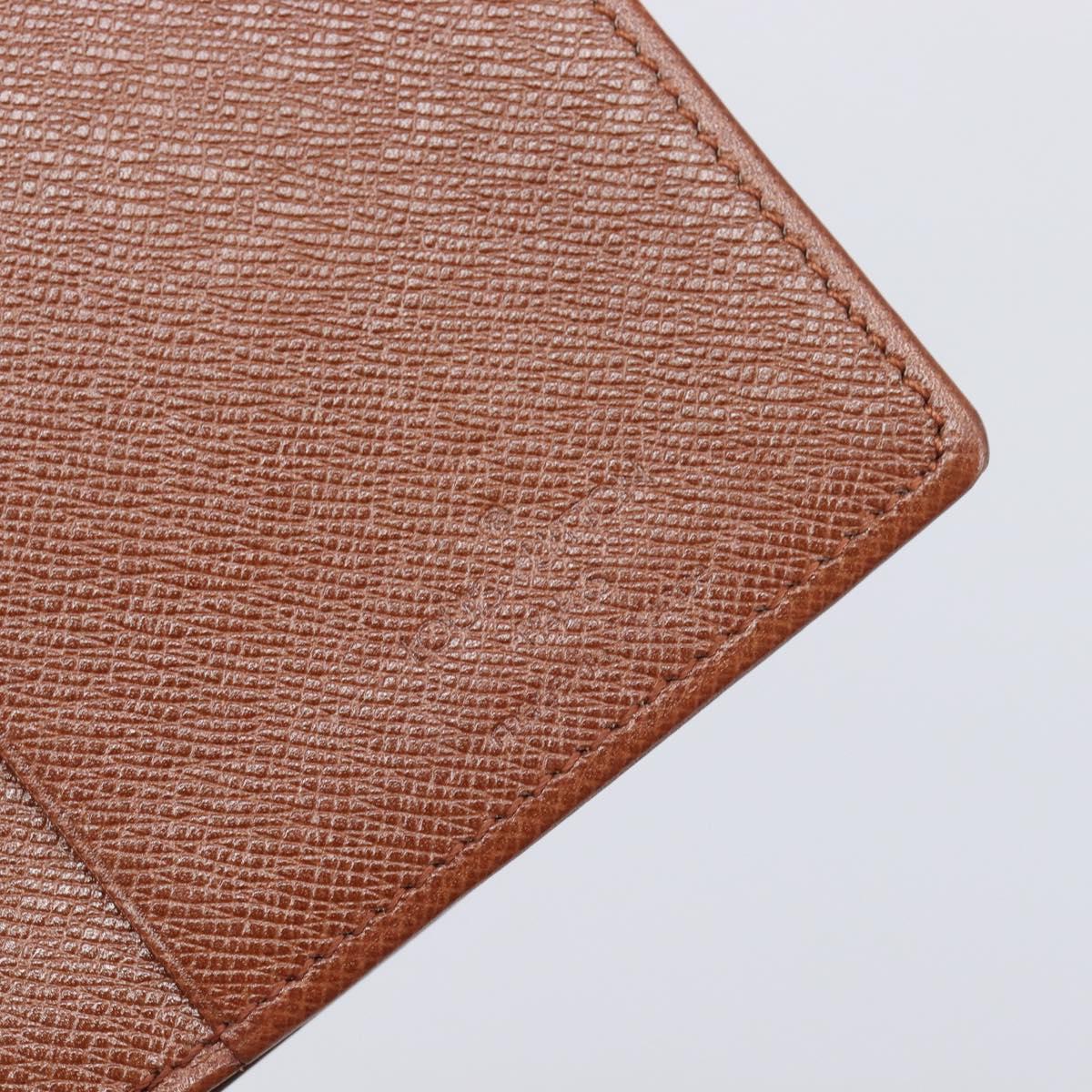 LOUIS VUITTON Monogram Porto Cartes Credit Billfold M60825 LV Auth 204793