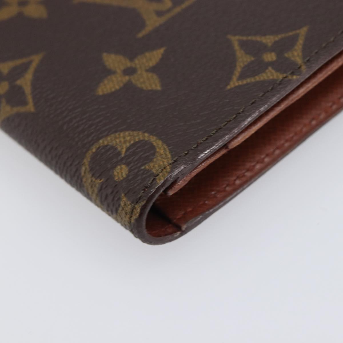 LOUIS VUITTON Monogram Porto Cartes Credit Billfold M60825 LV Auth 204793