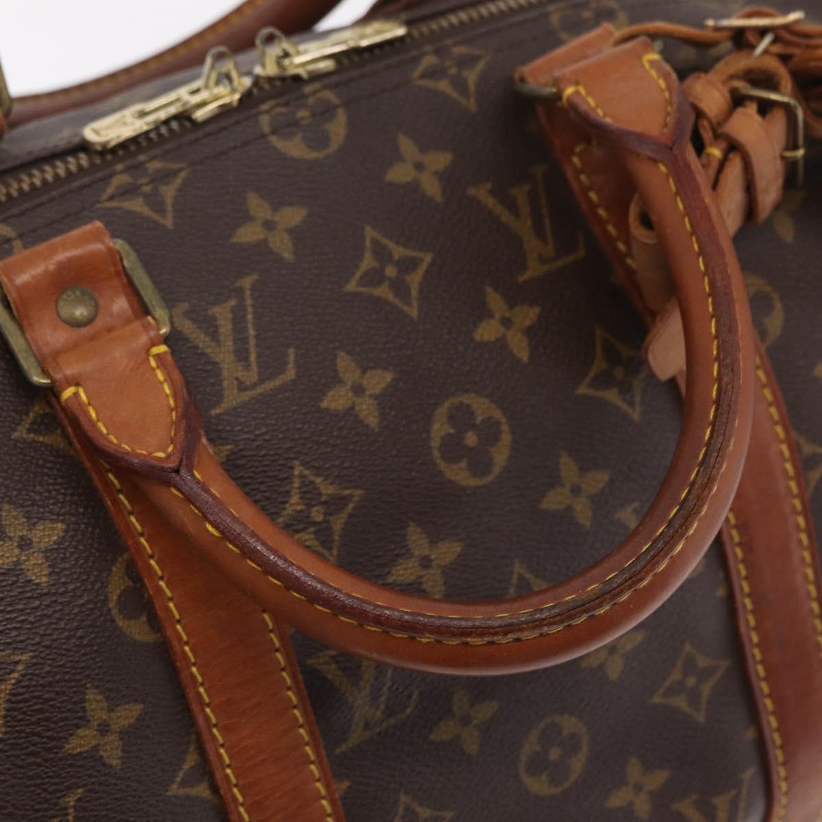 LOUIS VUITTON Monogram Keepall 50 Boston Bag M41426 LV Auth 204801A
