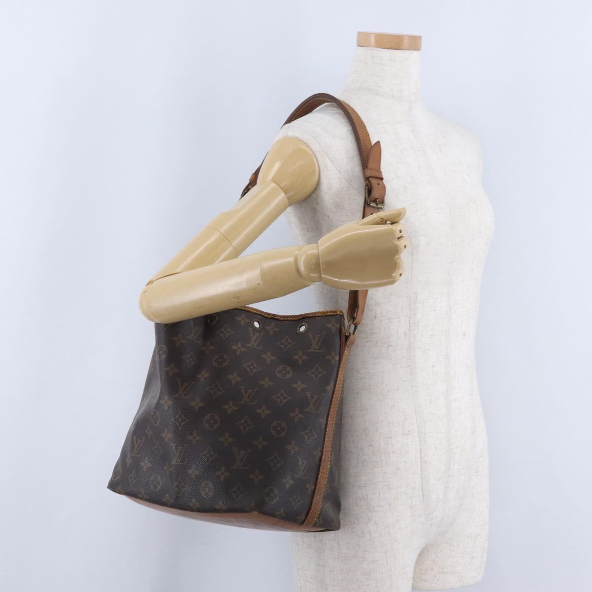 LOUIS VUITTON Monogram Petit Noe Shoulder Bag M42226 LV Auth 204810