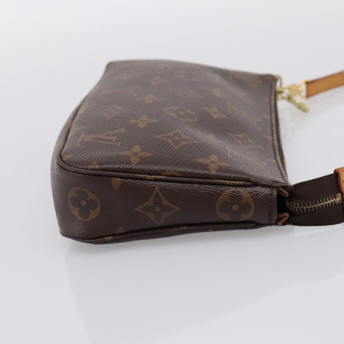 LOUIS VUITTON Monogram Pochette Accessoires Pouch M51980 LV Auth 204818V