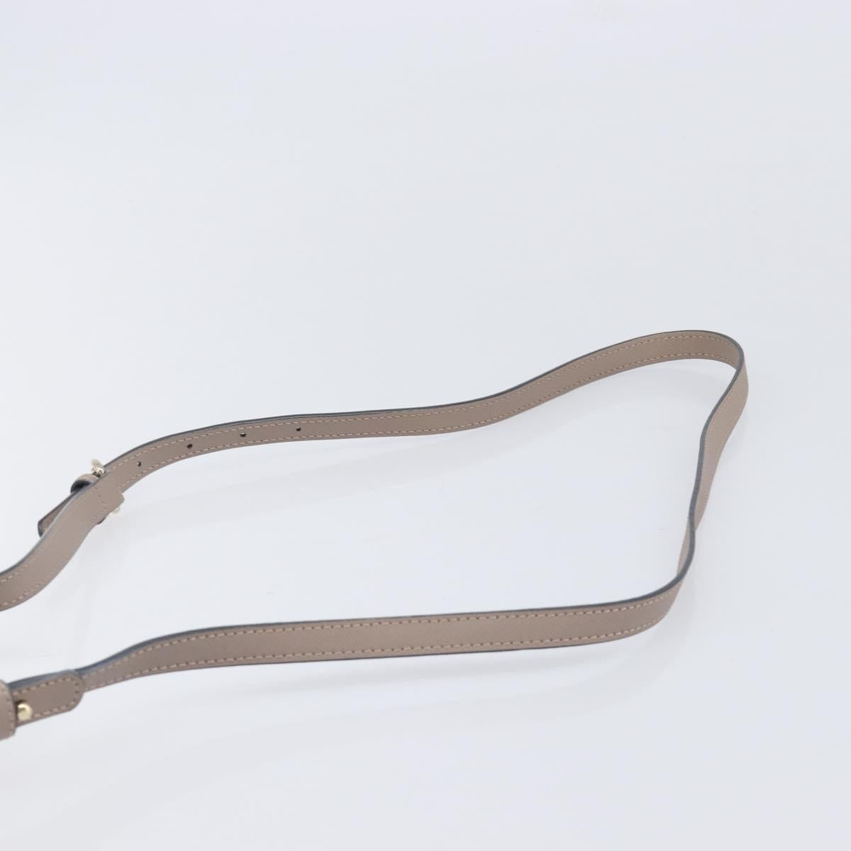 Vivienne Westwood Hand Bag Leather 2way Gray Gold Auth 204819V