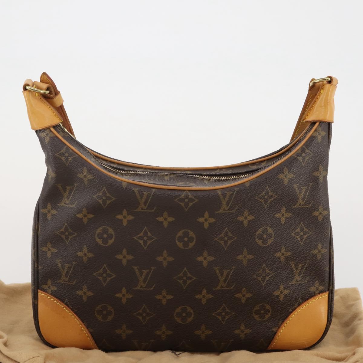 LOUIS VUITTON Monogram Boulogne 30 Shoulder Bag M51265 LV Auth 204820V