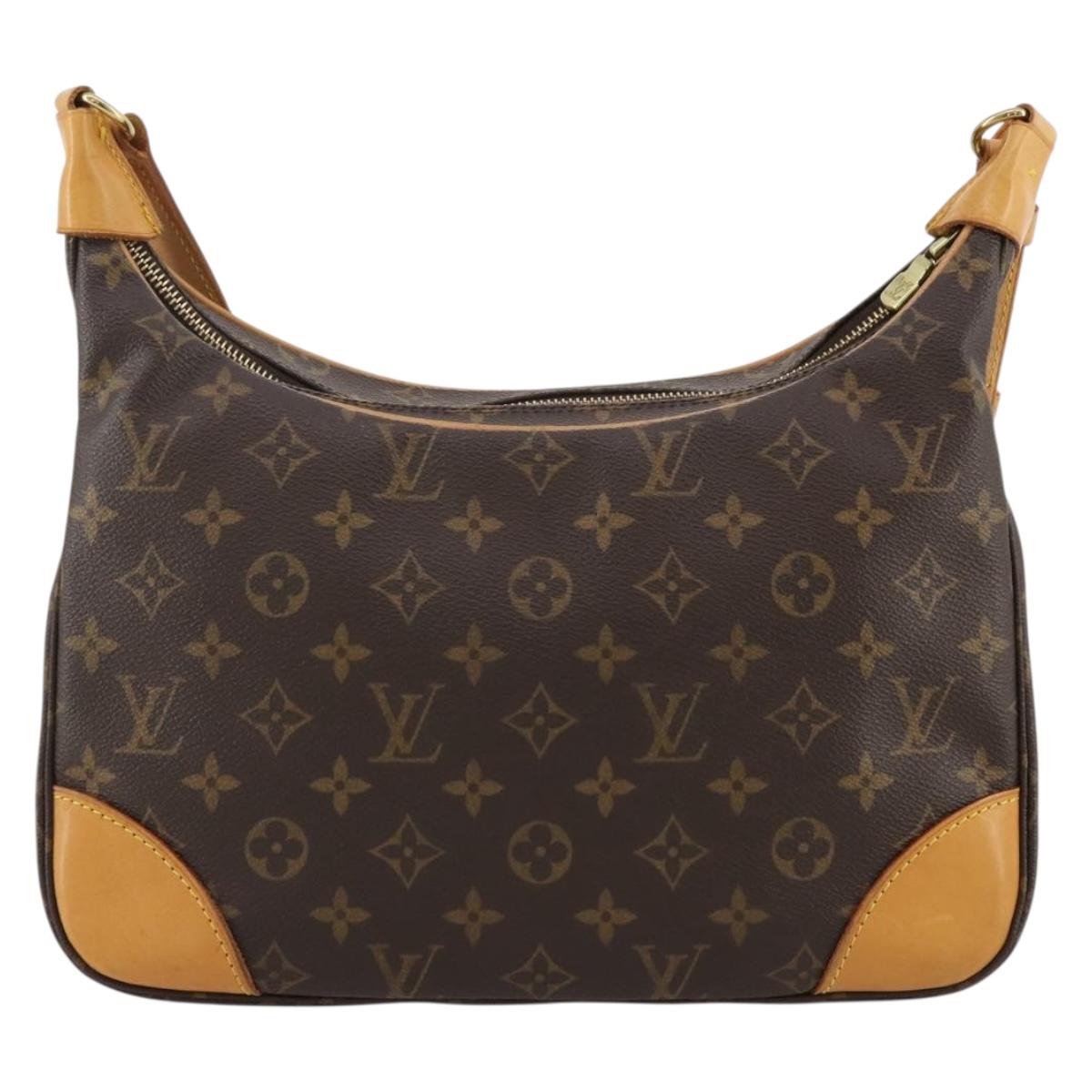 LOUIS VUITTON Monogram Boulogne 30 Shoulder Bag M51265 LV Auth 204820V