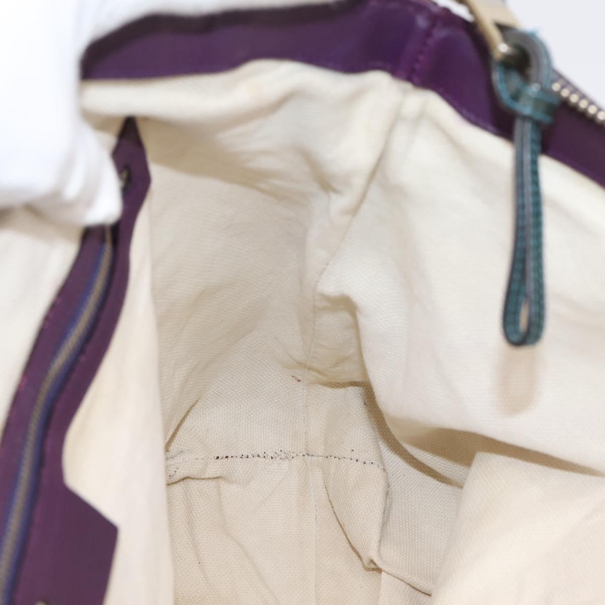 GUCCI GG Canvas Tote Bag Beige Gold 282325 Auth 204828