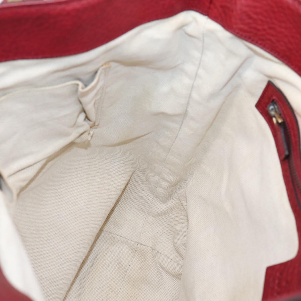 GUCCI GG Canvas Miss GG Tote Bag Beige Gold 342591 Auth 204831
