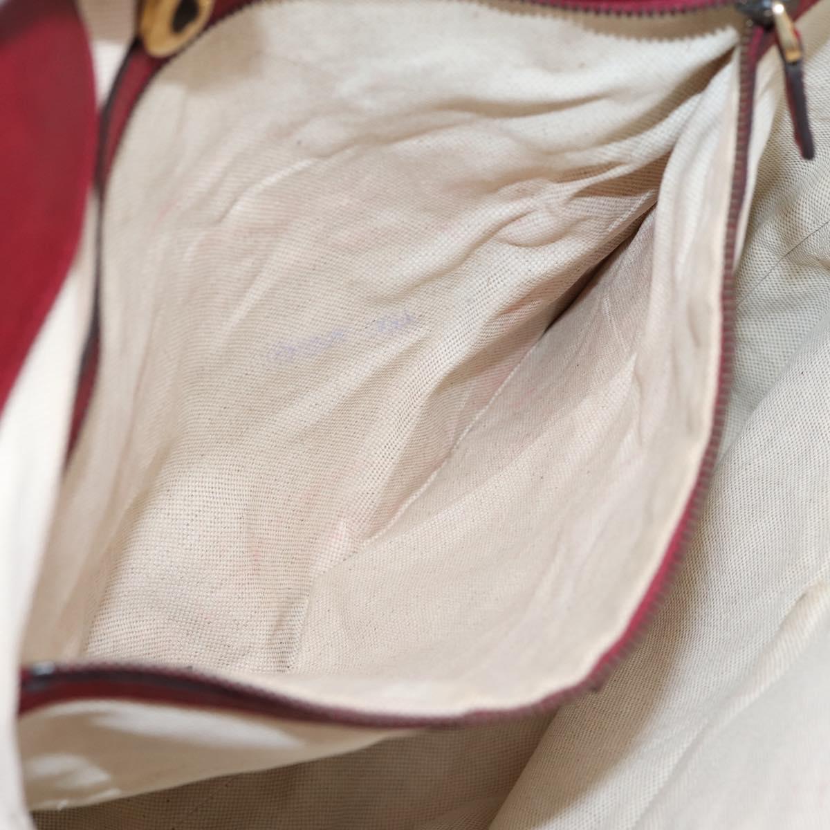 GUCCI GG Canvas Miss GG Tote Bag Beige Gold 342591 Auth 204831