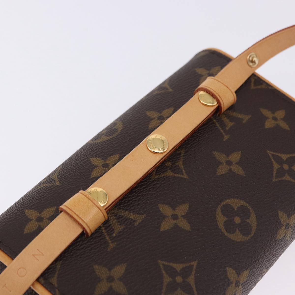 LOUIS VUITTON Monogram Pochette Florentine Waist Bag M51855 LV Auth 204849V