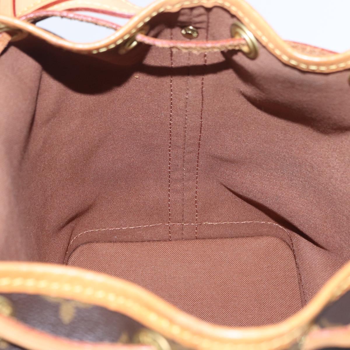 LOUIS VUITTON Monogram Noe BB Shoulder Bag M40817 LV Auth 204850SAV