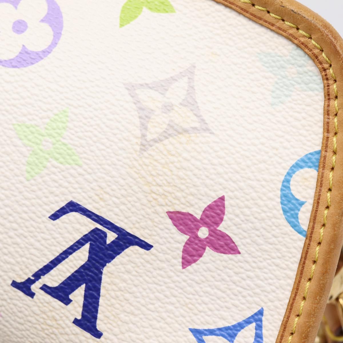 LOUIS VUITTON Monogram Multicolor Shirley Bag White M40049 LV Auth 204851V