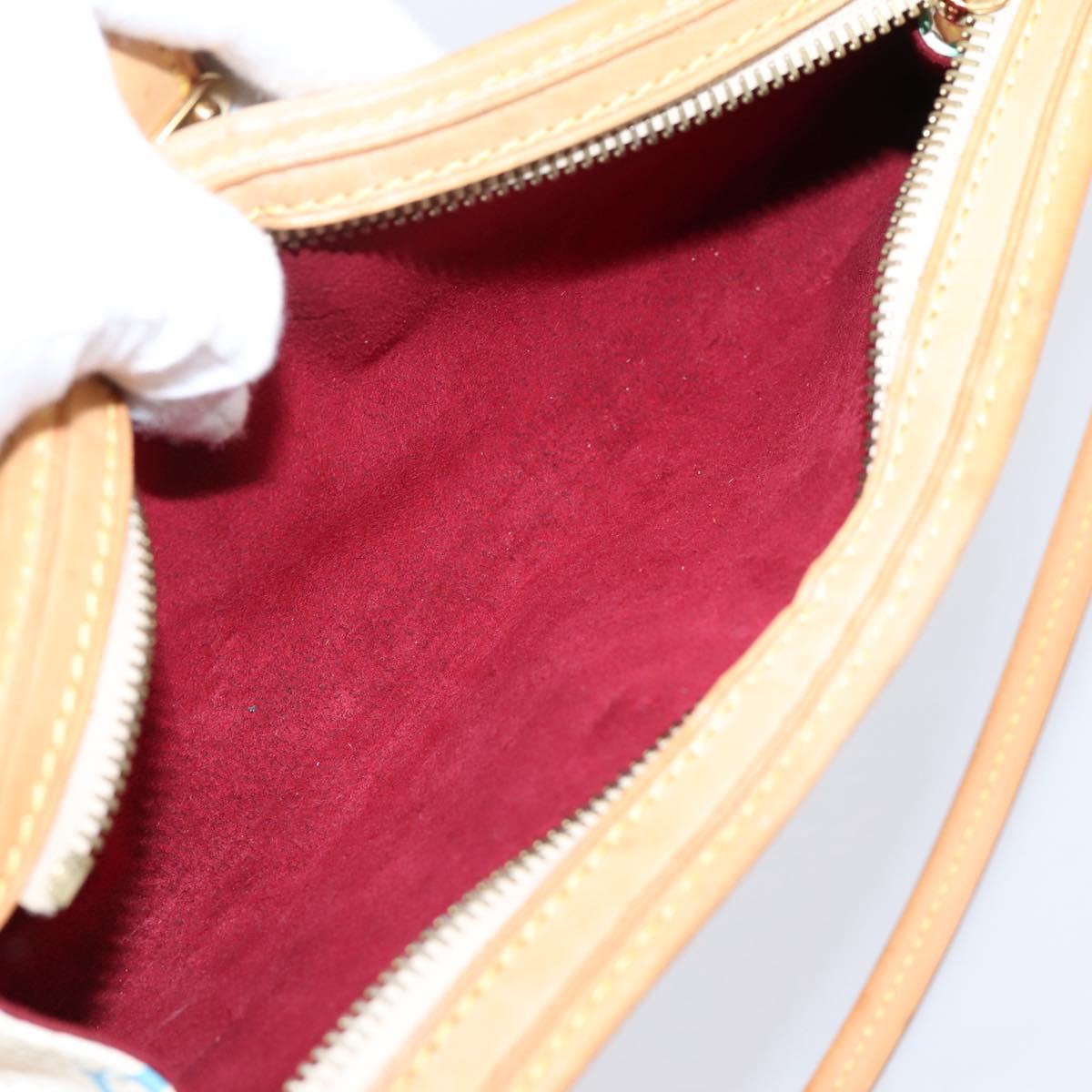 LOUIS VUITTON Monogram Multicolor Shirley Bag White M40049 LV Auth 204851V