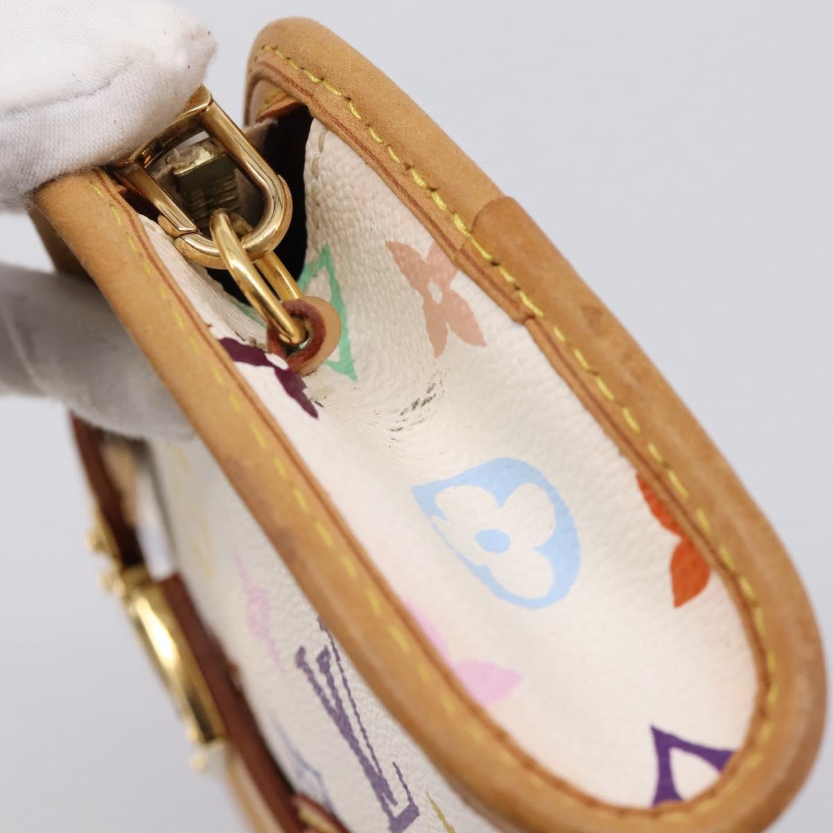 LOUIS VUITTON Monogram Multicolor Shirley Bag White M40049 LV Auth 204851V