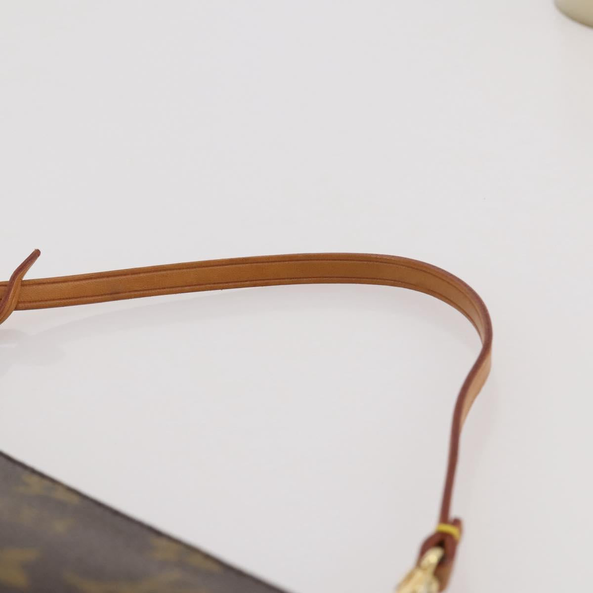 LOUIS VUITTON Monogram Pochette Accessoires Pouch M51980 LV Auth 204870V