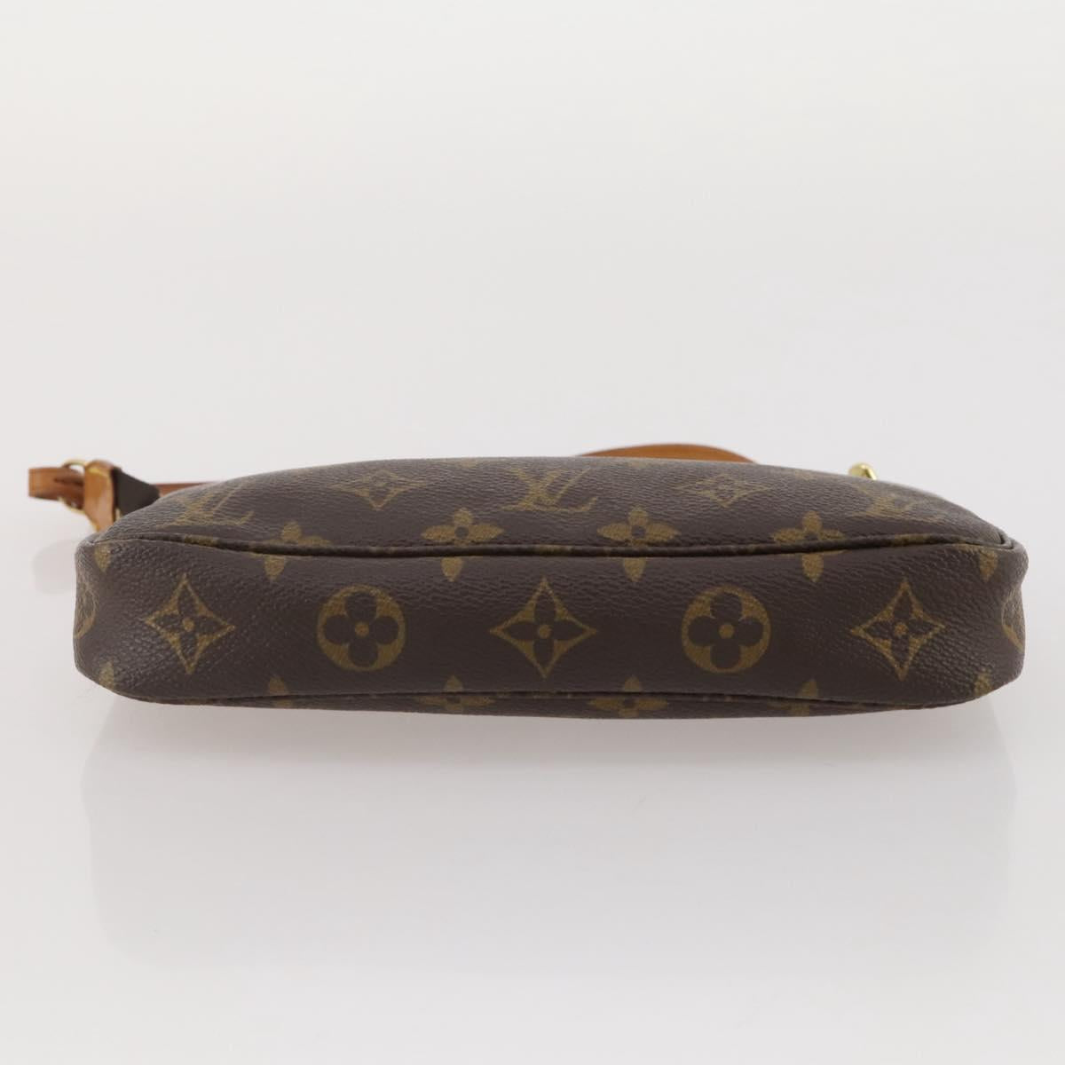 LOUIS VUITTON Monogram Pochette Accessoires Pouch M51980 LV Auth 204870V