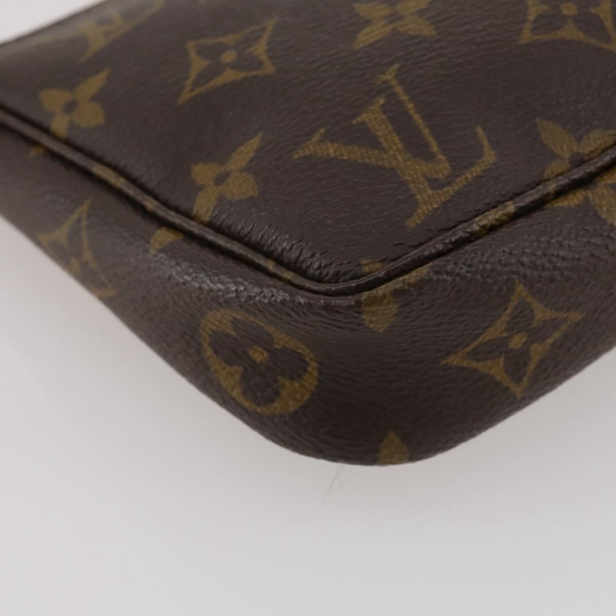 LOUIS VUITTON Monogram Pochette Accessoires Pouch M51980 LV Auth 204870V