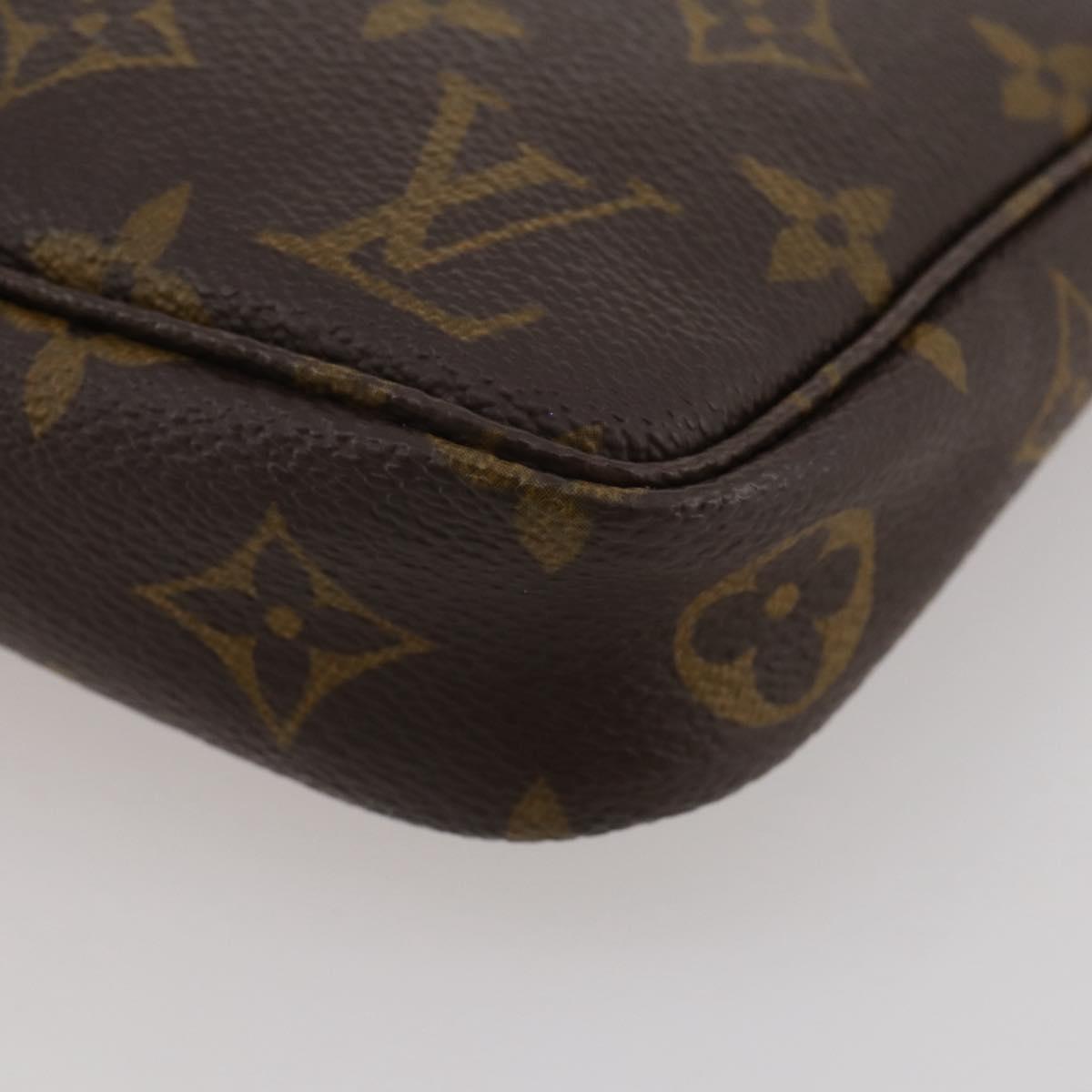 LOUIS VUITTON Monogram Pochette Accessoires Pouch M51980 LV Auth 204870V