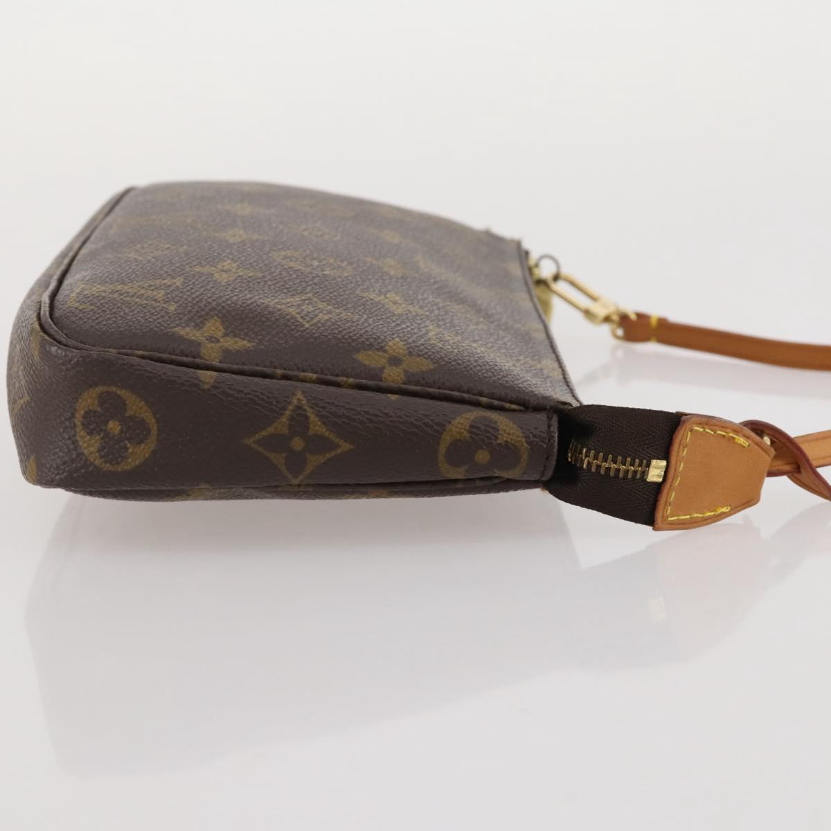 LOUIS VUITTON Monogram Pochette Accessoires Pouch M51980 LV Auth 204870V