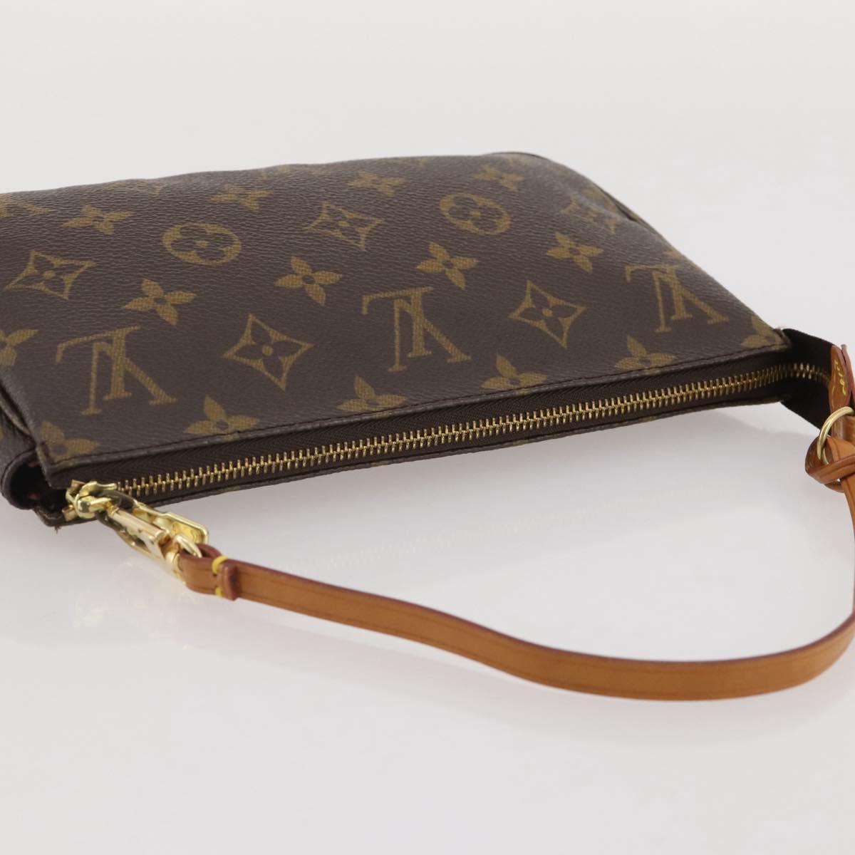 LOUIS VUITTON Monogram Pochette Accessoires Pouch M51980 LV Auth 204870V