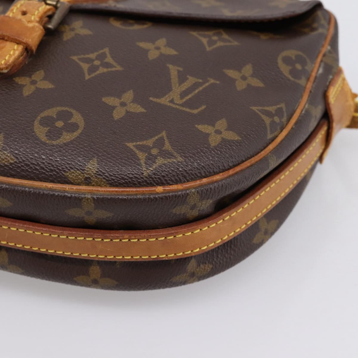 LOUIS VUITTON Monogram Jeune Fille MM Shoulder Bag M51226 LV Auth 204872
