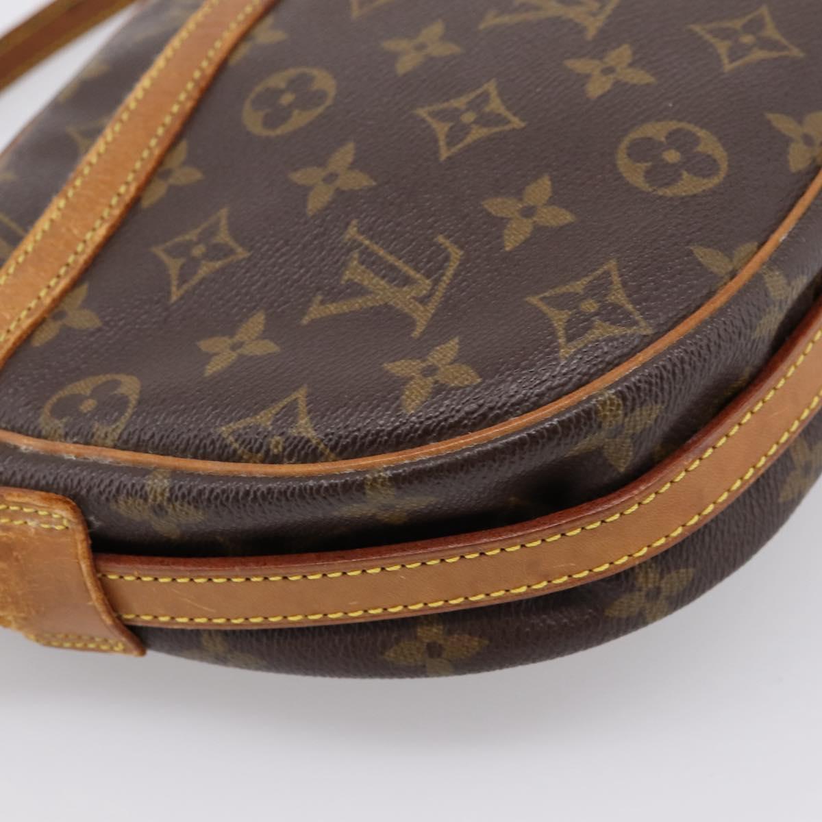 LOUIS VUITTON Monogram Jeune Fille MM Shoulder Bag M51226 LV Auth 204872