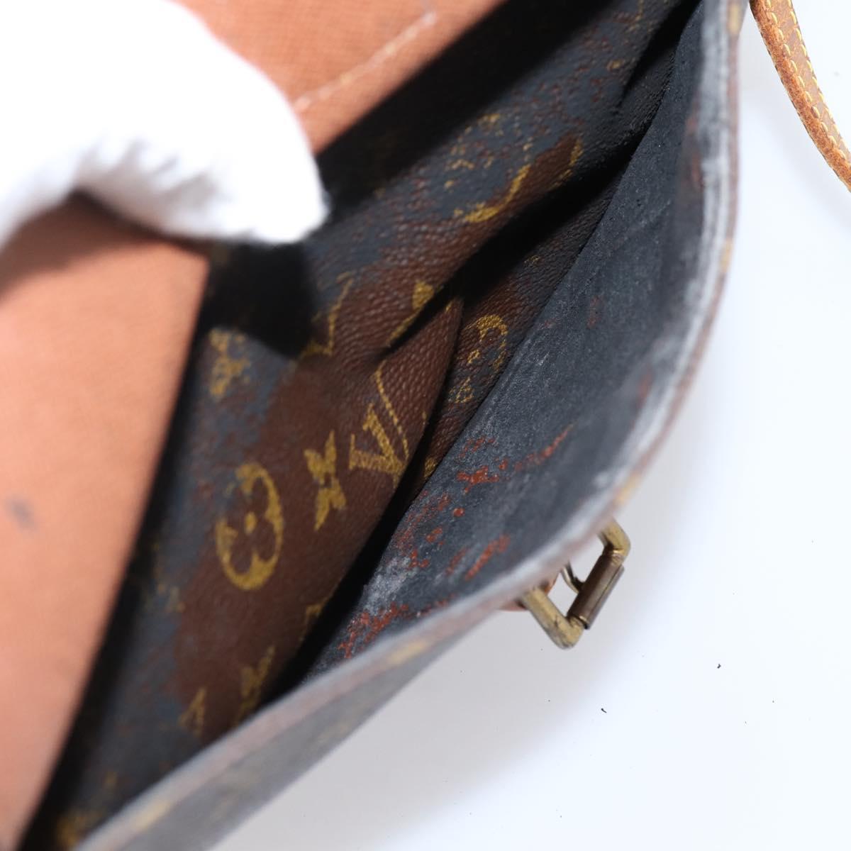LOUIS VUITTON Monogram Jeune Fille MM Shoulder Bag M51226 LV Auth 204872