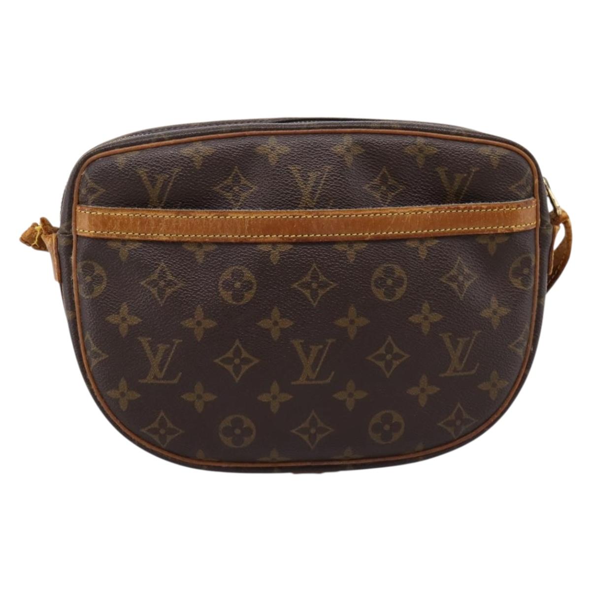 LOUIS VUITTON Monogram Jeune Fille MM Shoulder Bag M51226 LV Auth 204872