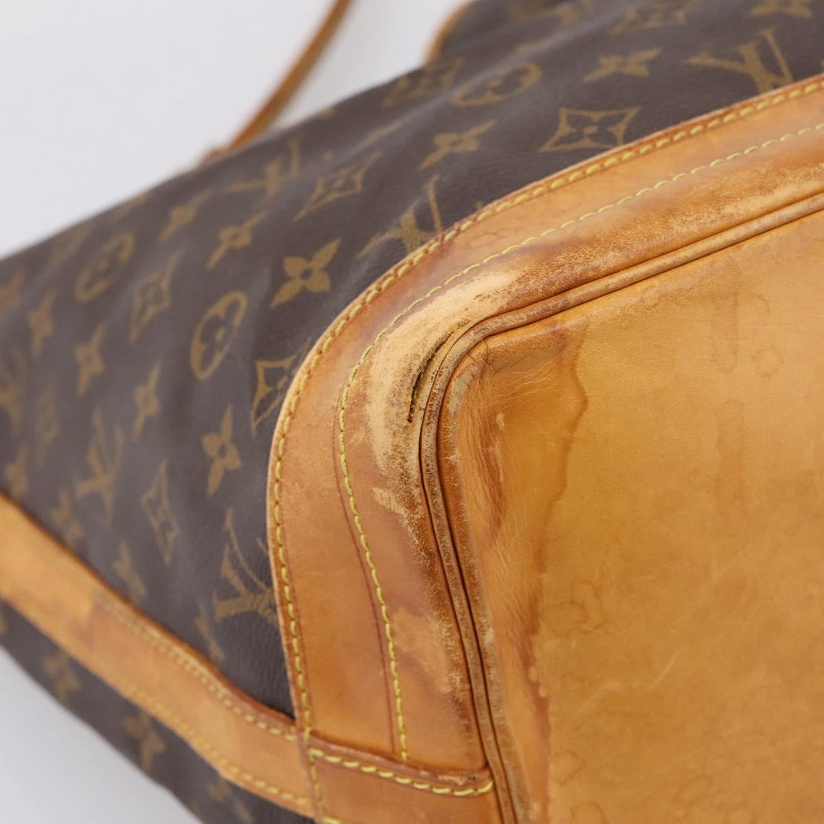 LOUIS VUITTON Monogram Noe Shoulder Bag M42224 LV Auth 204874