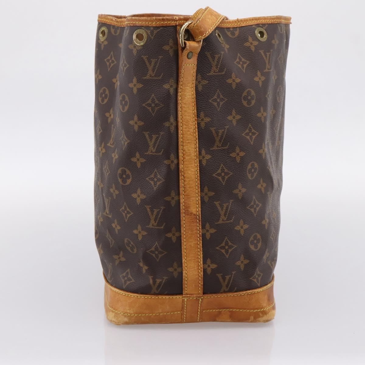LOUIS VUITTON Monogram Noe Shoulder Bag M42224 LV Auth 204874