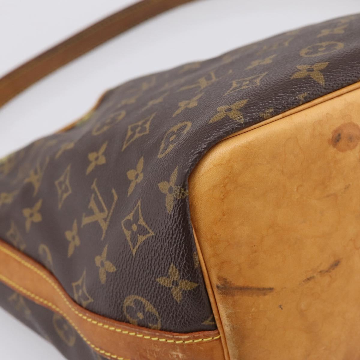 LOUIS VUITTON Monogram Petit Noe Shoulder Bag M42226 LV Auth 204876