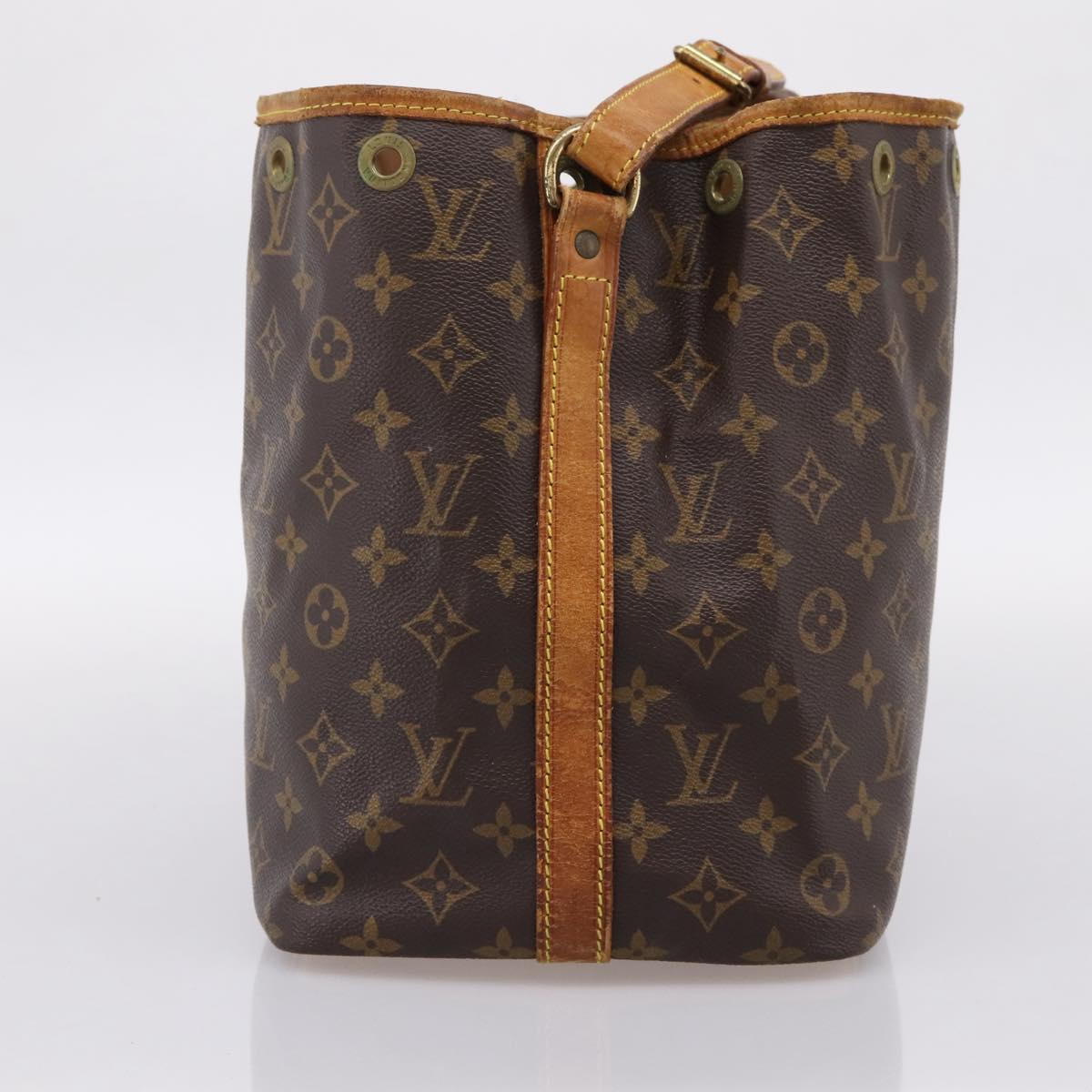 LOUIS VUITTON Monogram Petit Noe Shoulder Bag M42226 LV Auth 204876