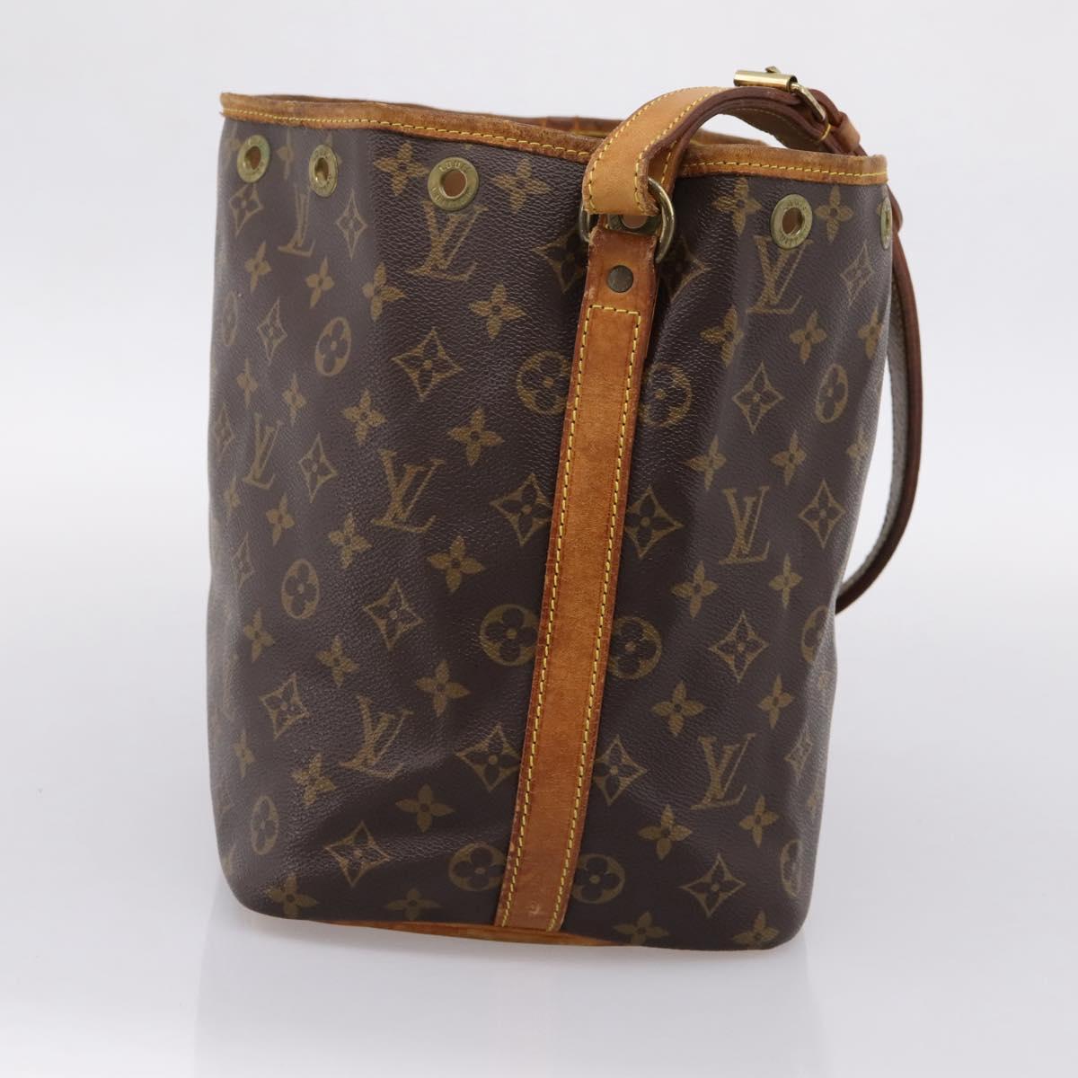 LOUIS VUITTON Monogram Petit Noe Shoulder Bag M42226 LV Auth 204876