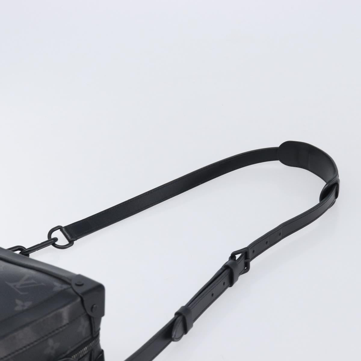 LOUIS VUITTON Monogram Eclipse Soft Trunk Shoulder Bag M44730 LV Auth 204879M