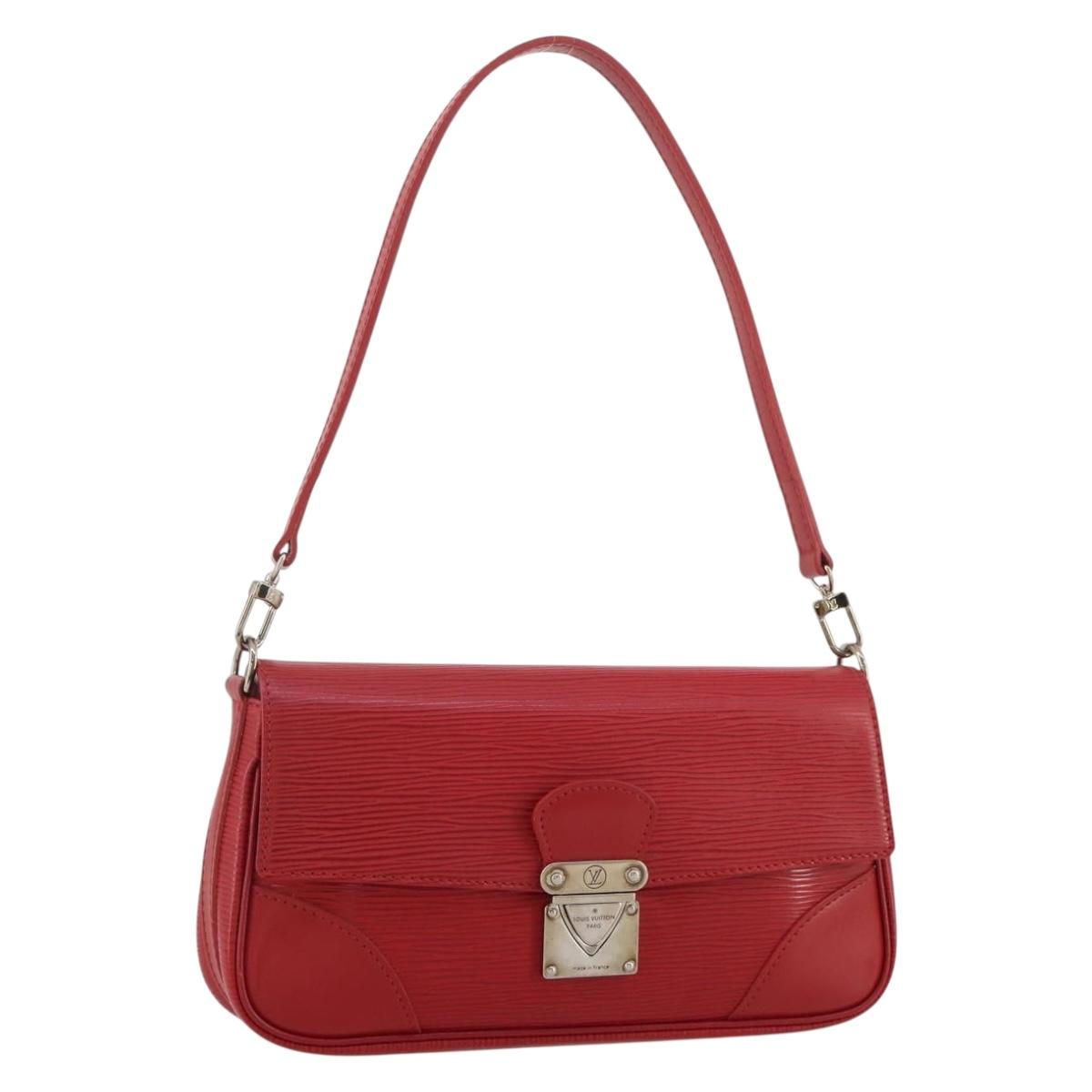 LOUIS VUITTON Epi Pochette Segur Shoulder Bag Red M5888E LV Auth 204884V