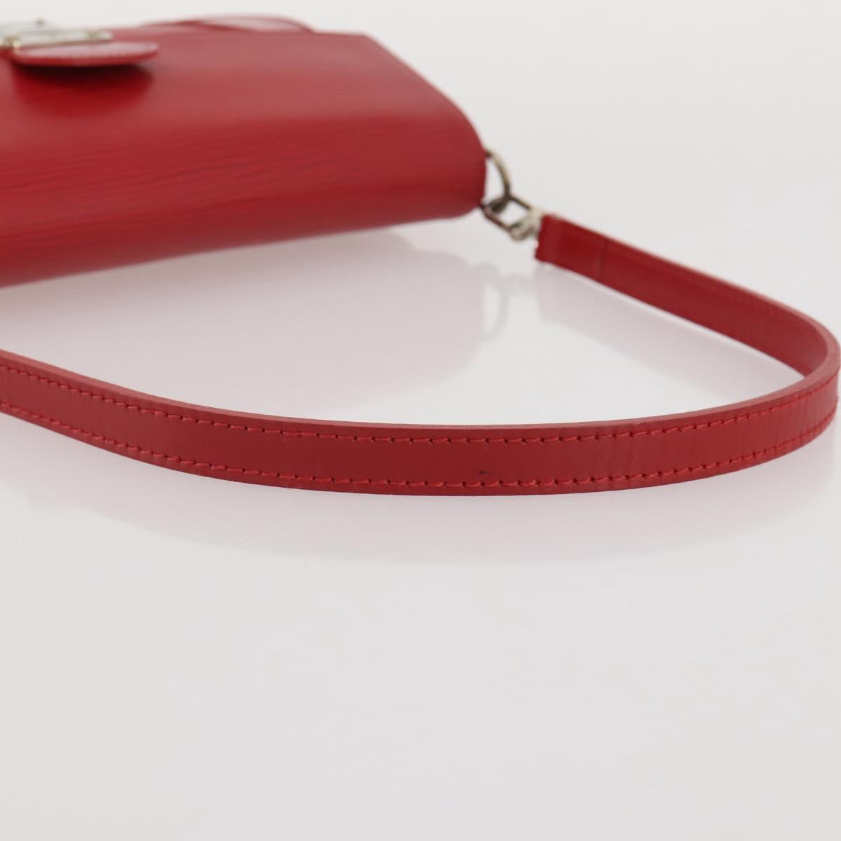 LOUIS VUITTON Epi Pochette Segur Shoulder Bag Red M5888E LV Auth 204884V