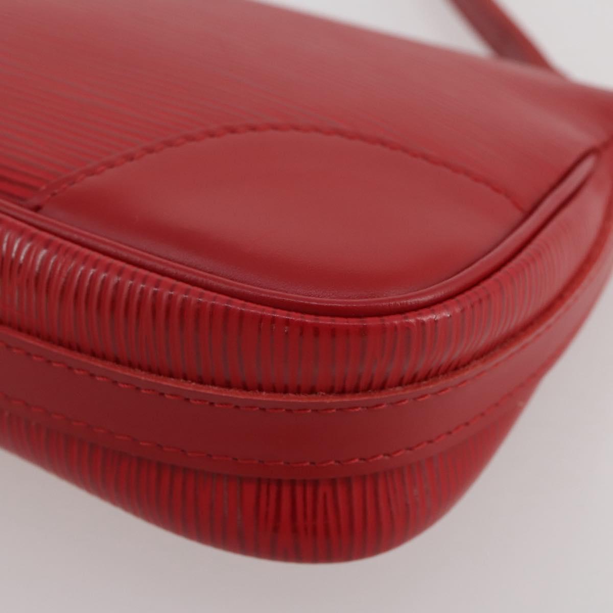 LOUIS VUITTON Epi Pochette Segur Shoulder Bag Red M5888E LV Auth 204884V