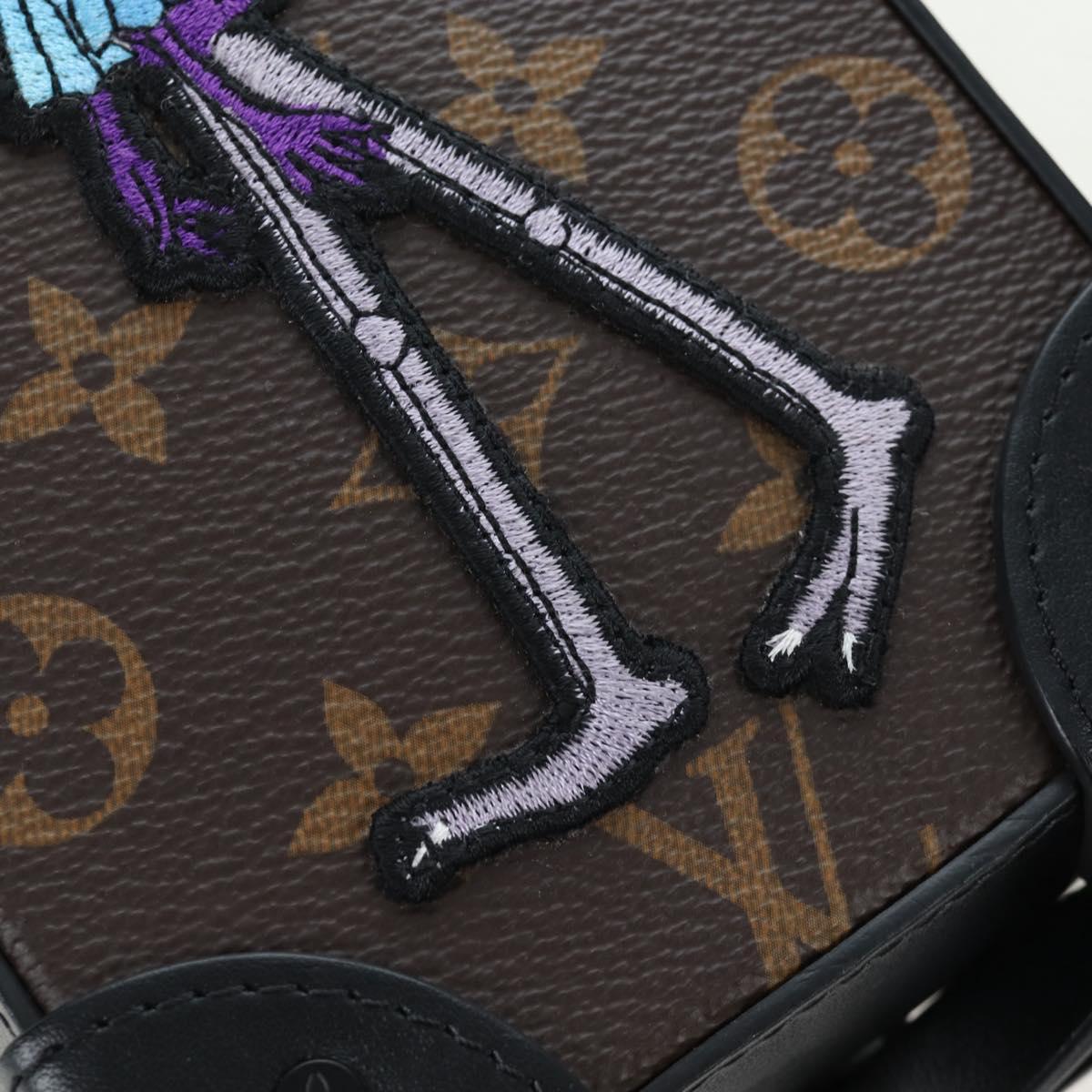LOUIS VUITTON Monogram LV Friends Soft Trunk Phone Box M80144 LV Auth 204888SAM