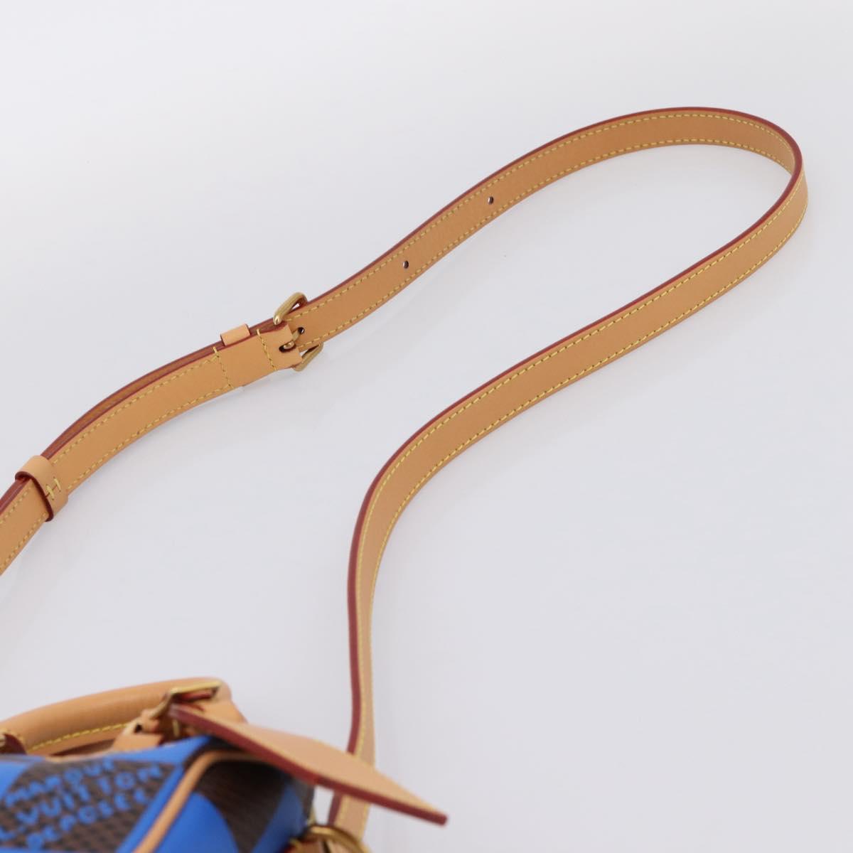 LOUIS VUITTON Damier Pop Speedy Bandouliere 18 Hand Bag N40595 LV Auth 204896SM