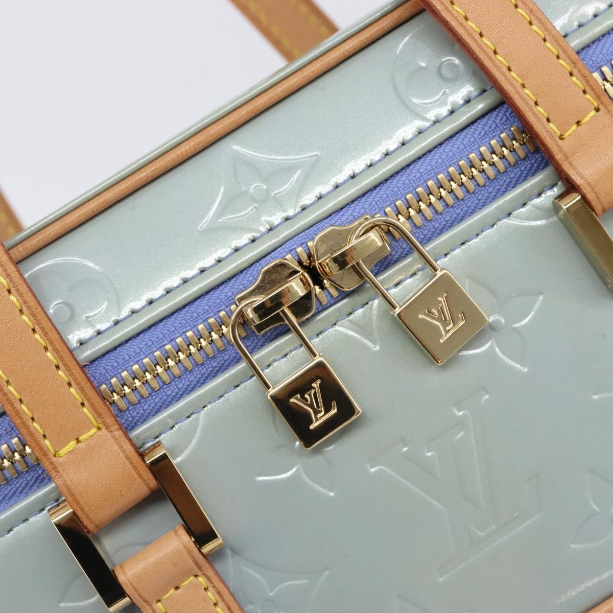 LOUIS VUITTON Vernis Sullivan Horizontal PM Bag Lavende M91268 LV Auth 204912V