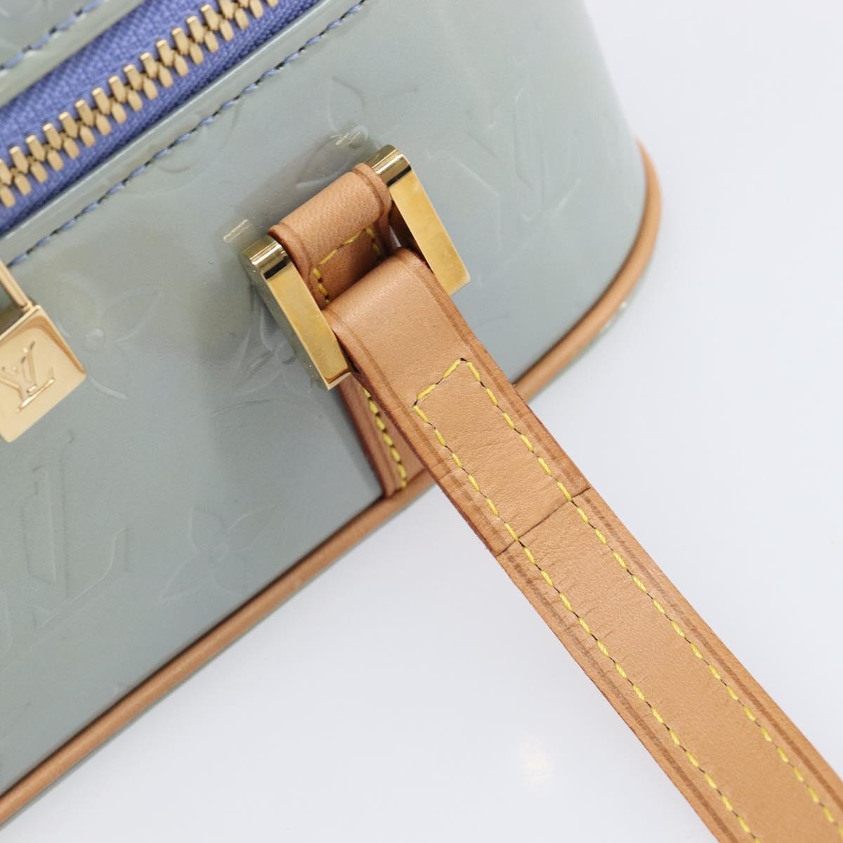 LOUIS VUITTON Vernis Sullivan Horizontal PM Bag Lavende M91268 LV Auth 204912V