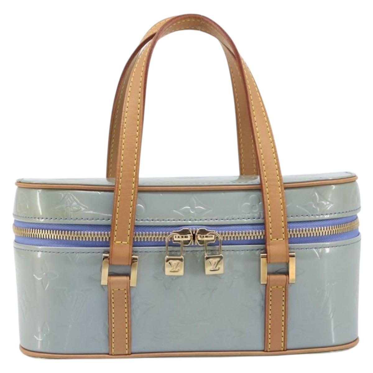 LOUIS VUITTON Vernis Sullivan Horizontal PM Bag Lavende M91268 LV Auth 204912V