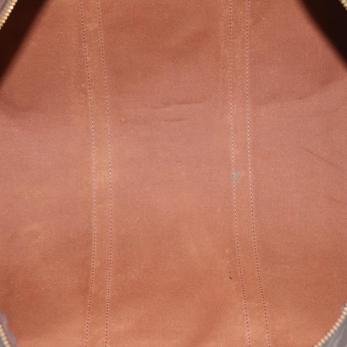 LOUIS VUITTON Monogram Keepall 60 Boston Bag M41422 LV Auth 204915