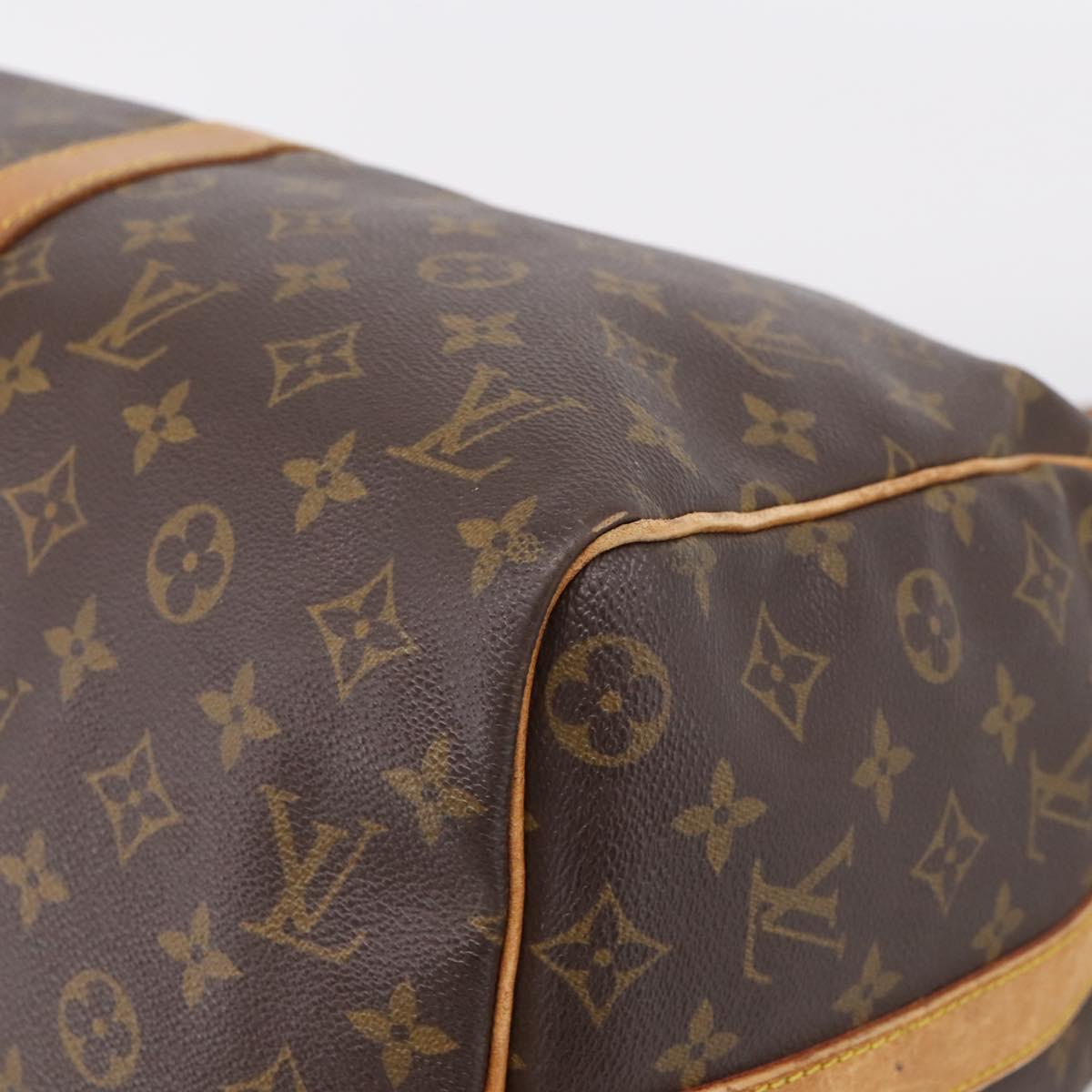 LOUIS VUITTON Monogram Keepall Bandouliere 45 Boston Bag M41418 LV Auth 204917