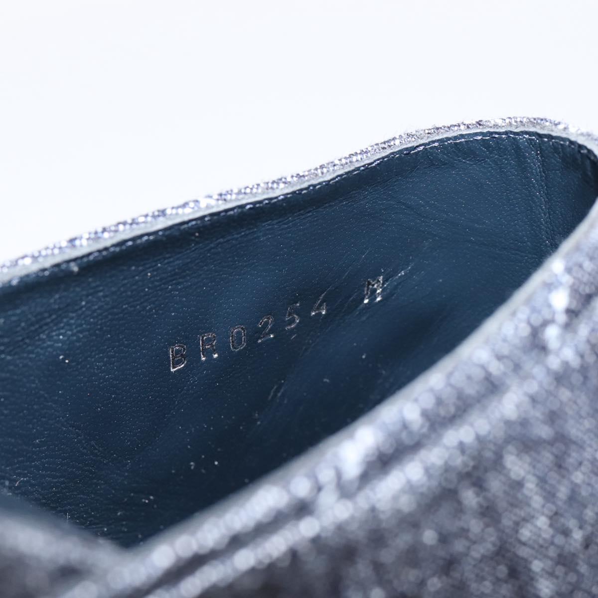 LOUIS VUITTON Sandals Denim 36 Blue LV Auth 204934M