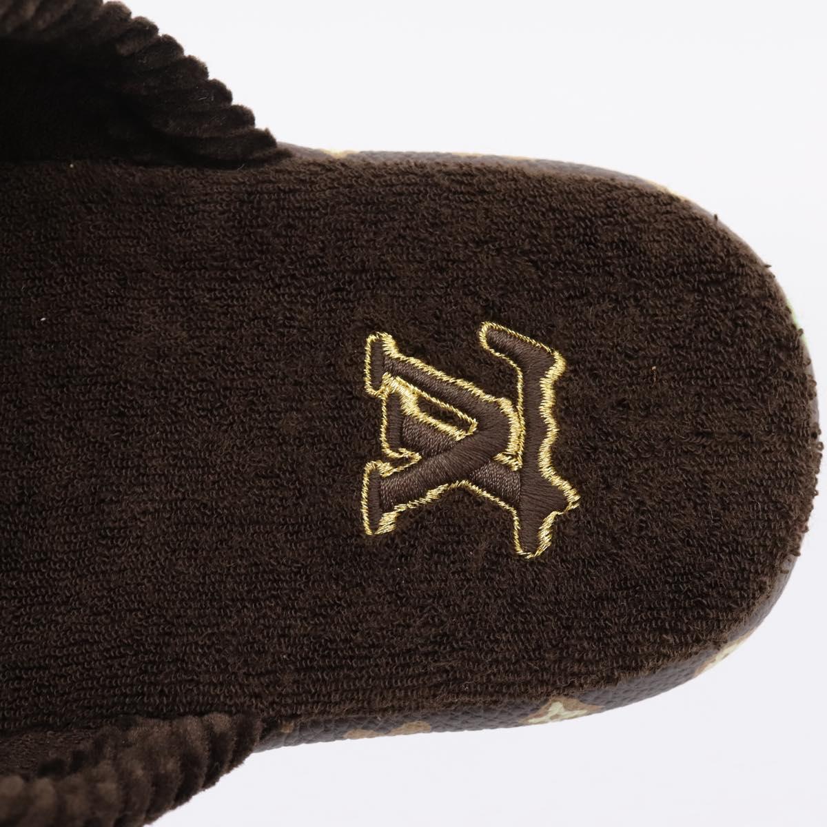 LOUIS VUITTON Monogram Craggy LV Palace Line Mules LV Auth 204941M
